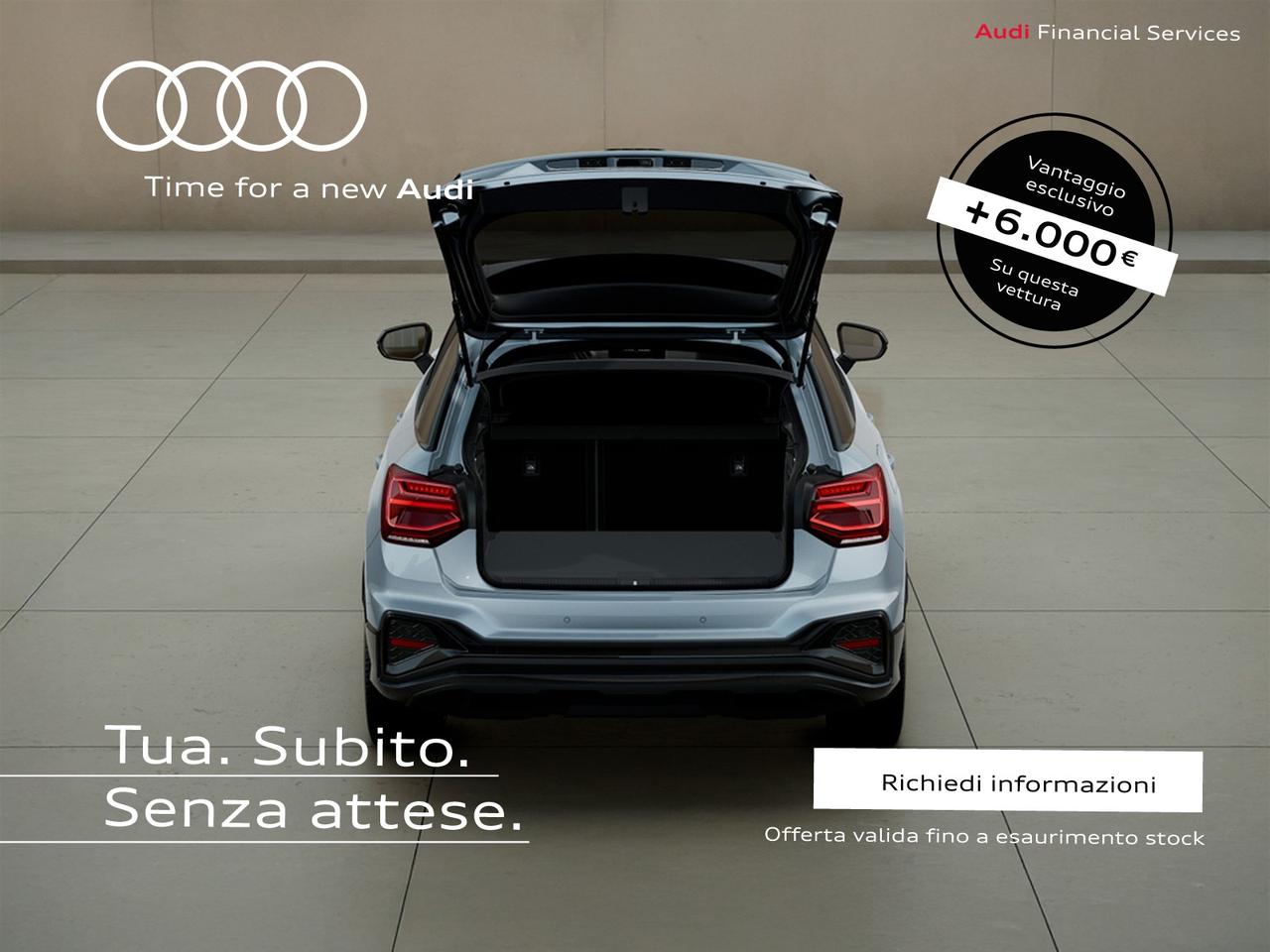 Audi Q2 35 2.0 tdi identity black quattro s-tronic