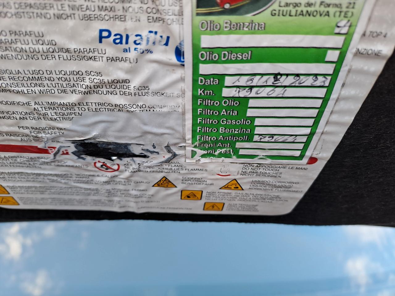 Fiat 500 1.2 Lounge GPL SOLI 91000KM