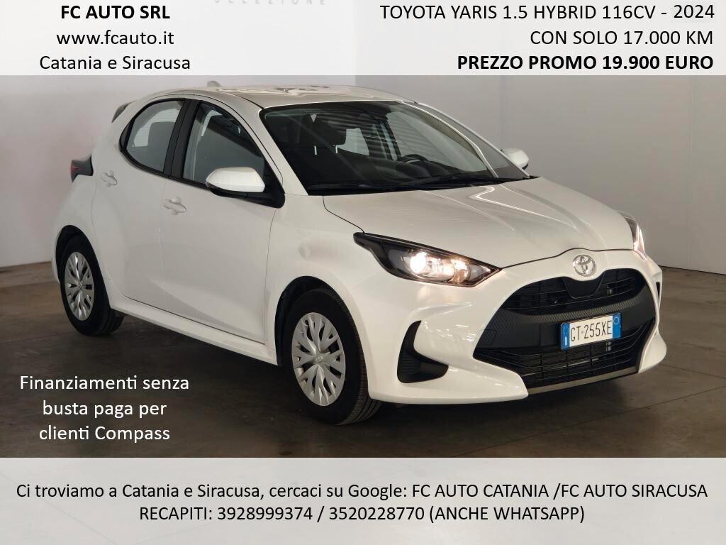 Toyota Yaris Hybrid 116cv 2024- UNICO PROPRIETARIO - PARI AL NUOVO