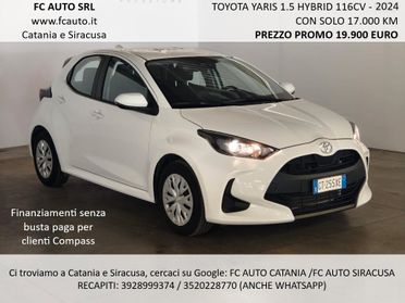 Toyota Yaris Hybrid 116cv 2024- UNICO PROPRIETARIO - PARI AL NUOVO