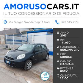 Nissan Micra 1.2 12V 5 porte GPL Eco Tekna