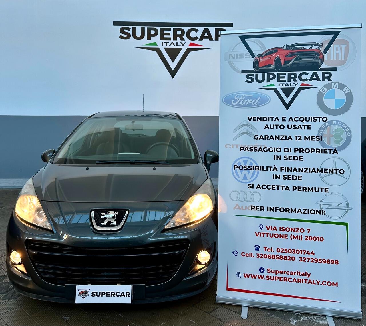 Peugeot 207 1.4 Benz, si neopat, Euro 4. garantita