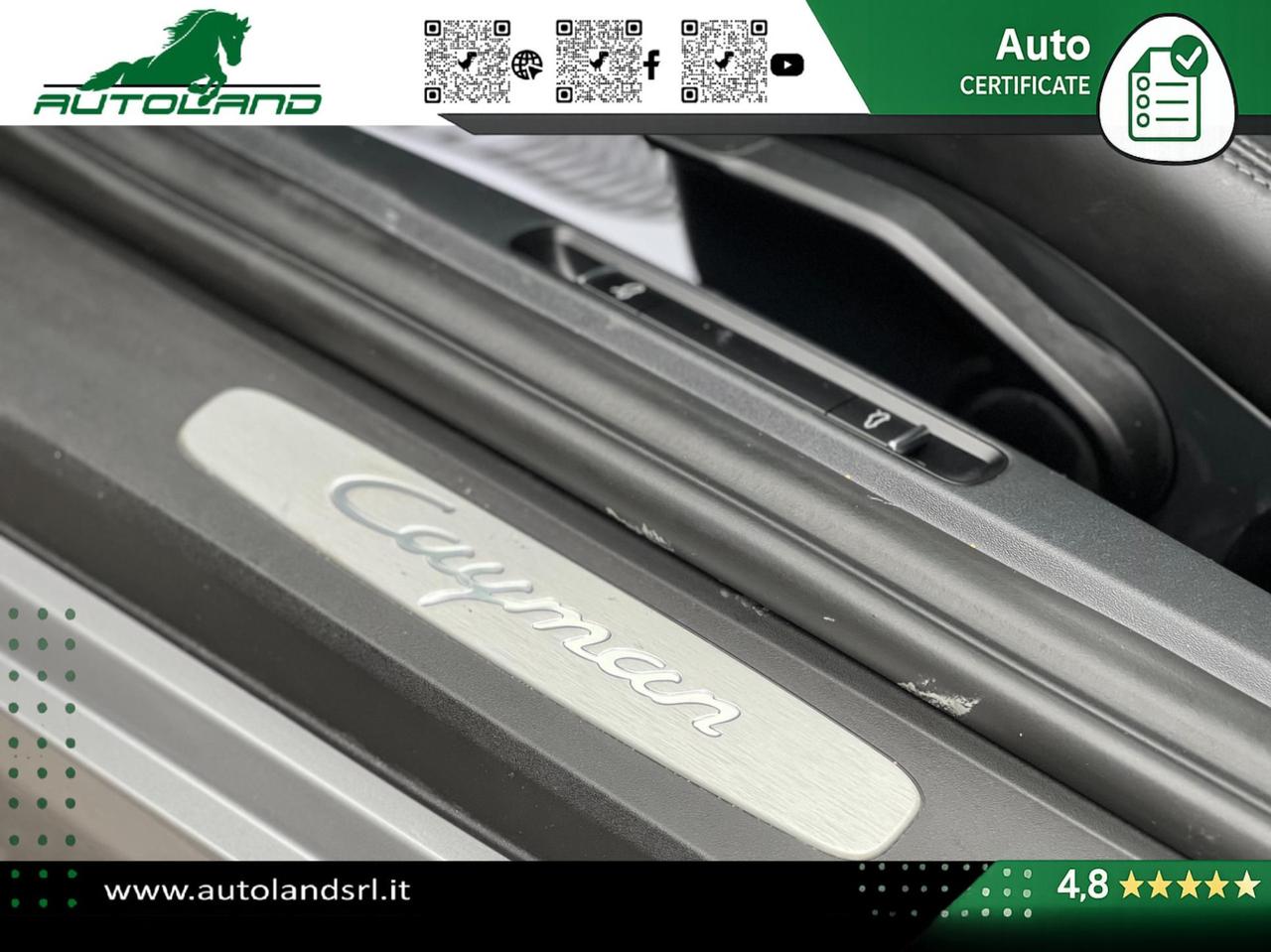 Porsche 718 Cayman 2.0 300cv pdk UNIPRO UFFICIALE