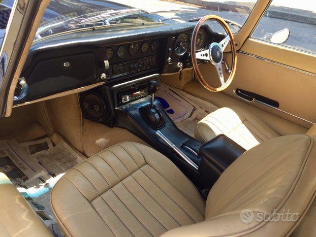 Jaguar E-Type 4.2 Coupè 1967 targa Italiana