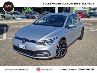 Volkswagen Golf 2.0 tdi Style 115cv