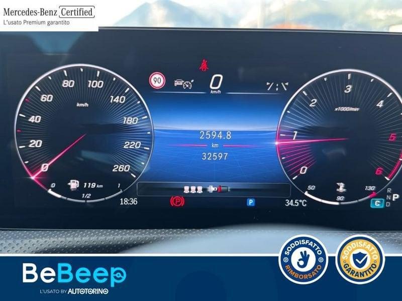 Mercedes-Benz CLA COUPE 200 D AMG LINE ADVANCED PLUS AUTO