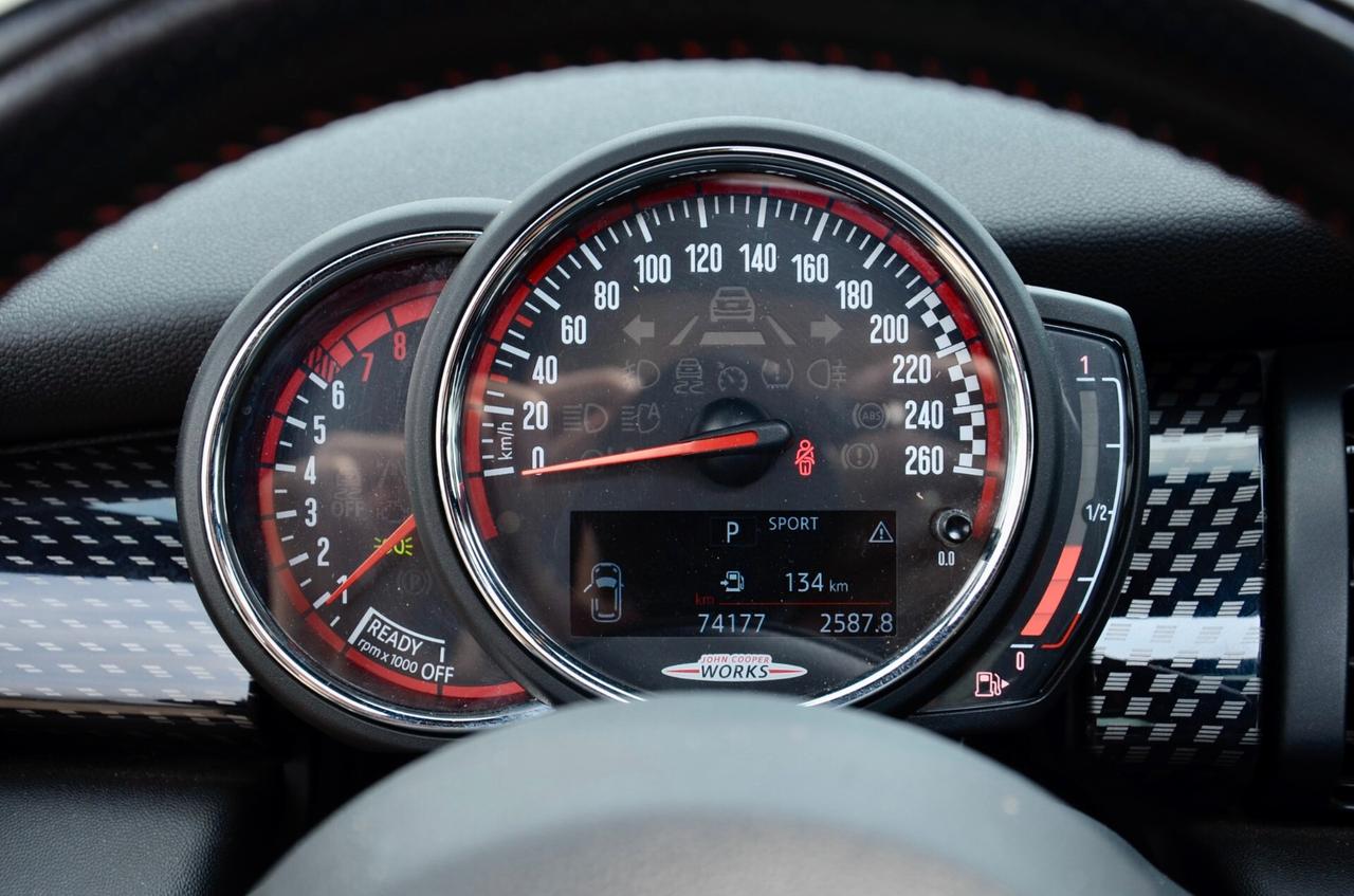 MINI JOHN COOPER WORKS 2.0 3p 231cv AUTO, TETTO, HI-FI HARMAN/KARDON, UFF ITALIANA, EURO 6B, NAVI, RETROCAMERA, PERMUTE