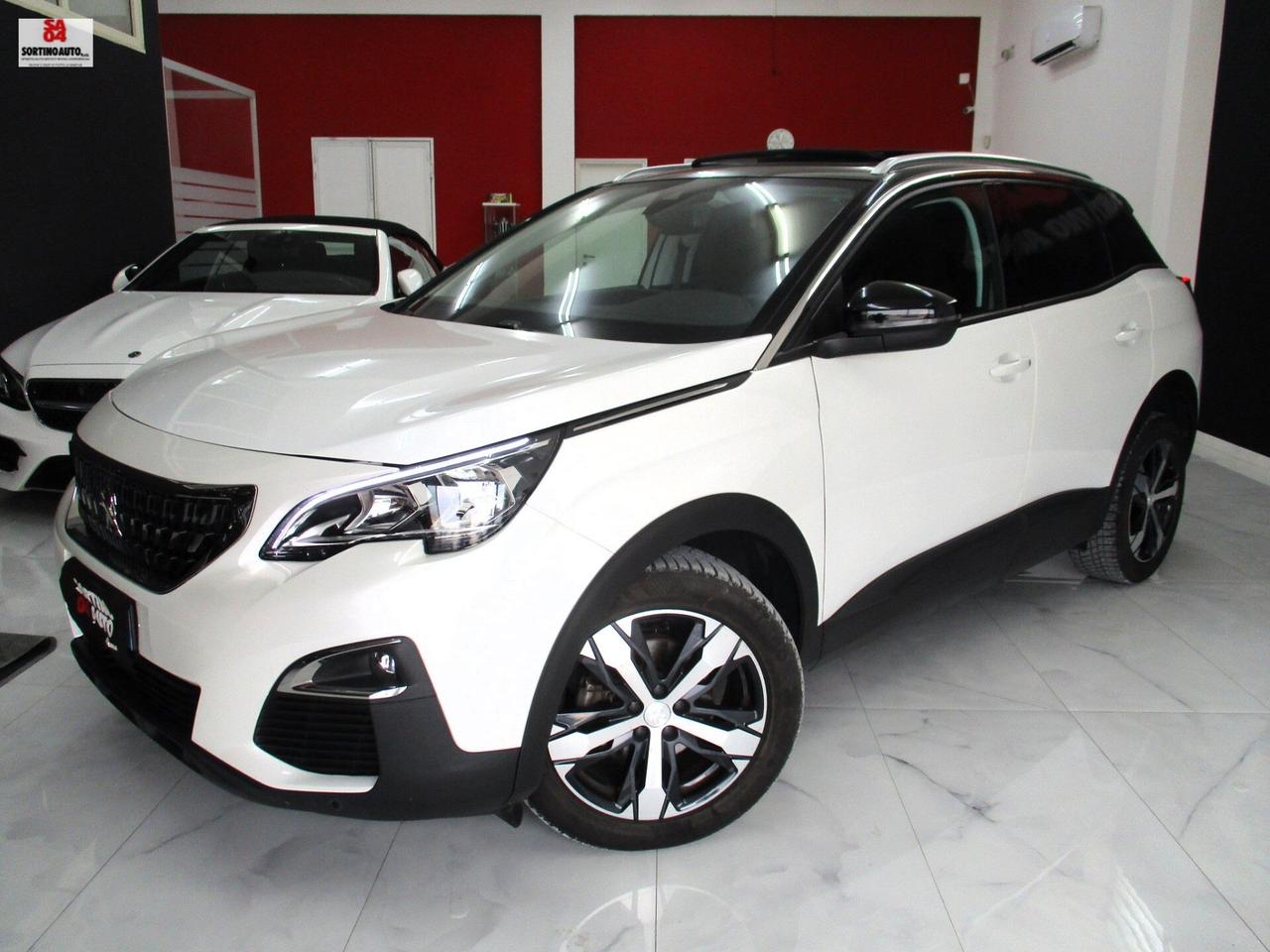 Peugeot 3008 BlueHDi 130 S&S EAT8 Allure 131cv 9/2020 KM90000 DOPPIO TETTO