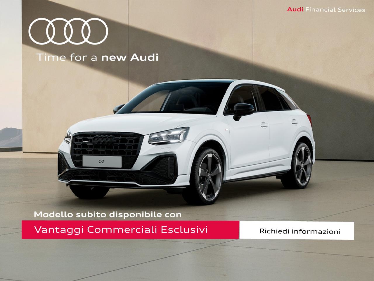 Audi Q2 35 2.0 tdi identity black quattro s-tronic