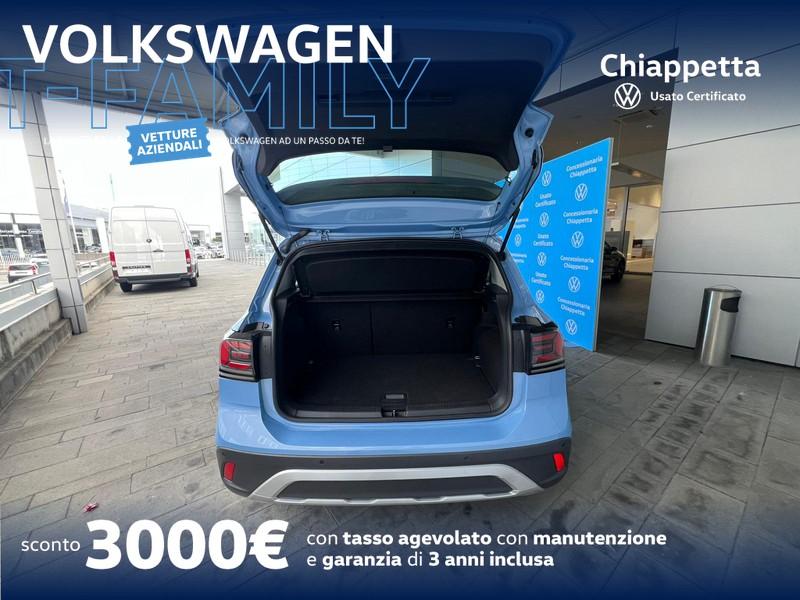 Volkswagen T-Cross 1.0 tsi life 95cv