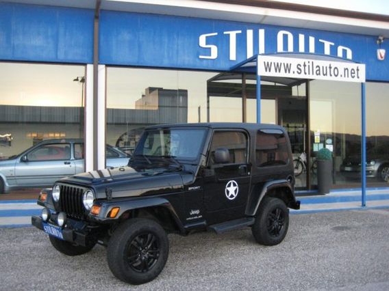 JEEP Wrangler 2.4 cat Sport TJ GANCIO TRAINO