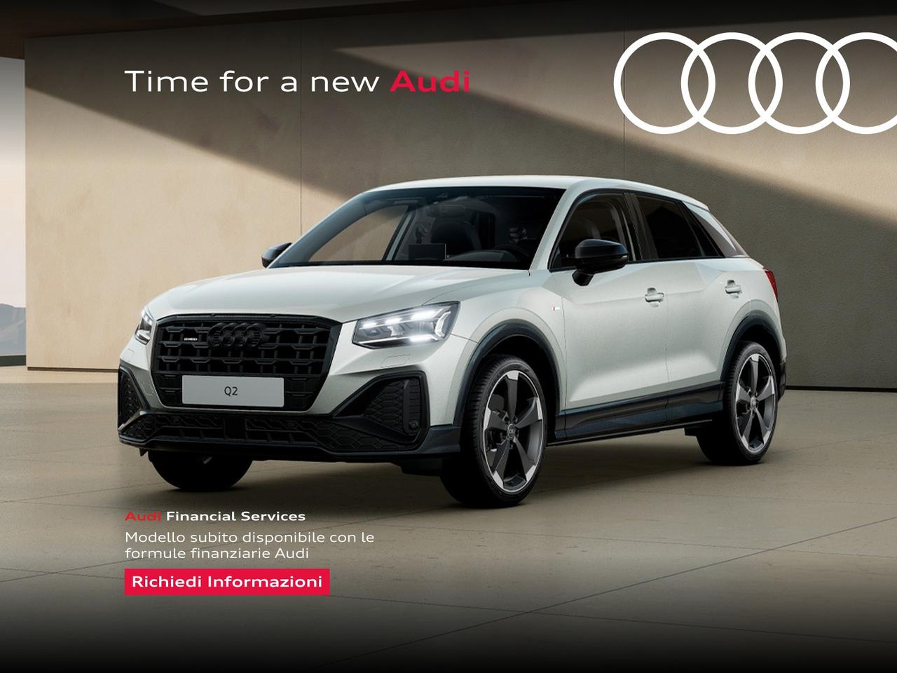 Audi Q2 35 2.0 tdi identity black quattro s-tronic