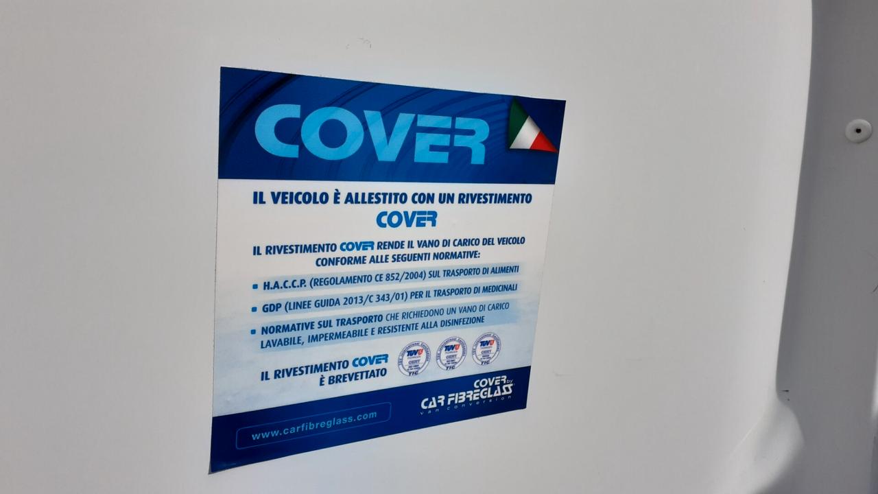 Ford Transit Courier allestito Cover HACCP Pronto Lavoro