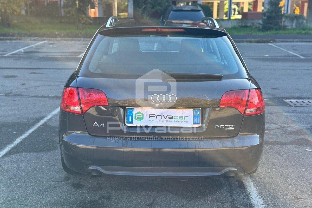 AUDI A4 2.0/170CV 16V TDI F.AP. Av. qu. Sport