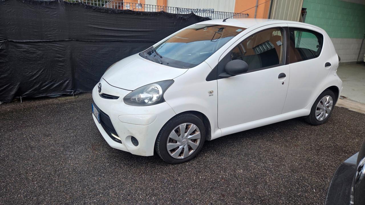Toyota Aygo 1.0 12V VVT-i 5 porte Lounge Connect unico proprietario