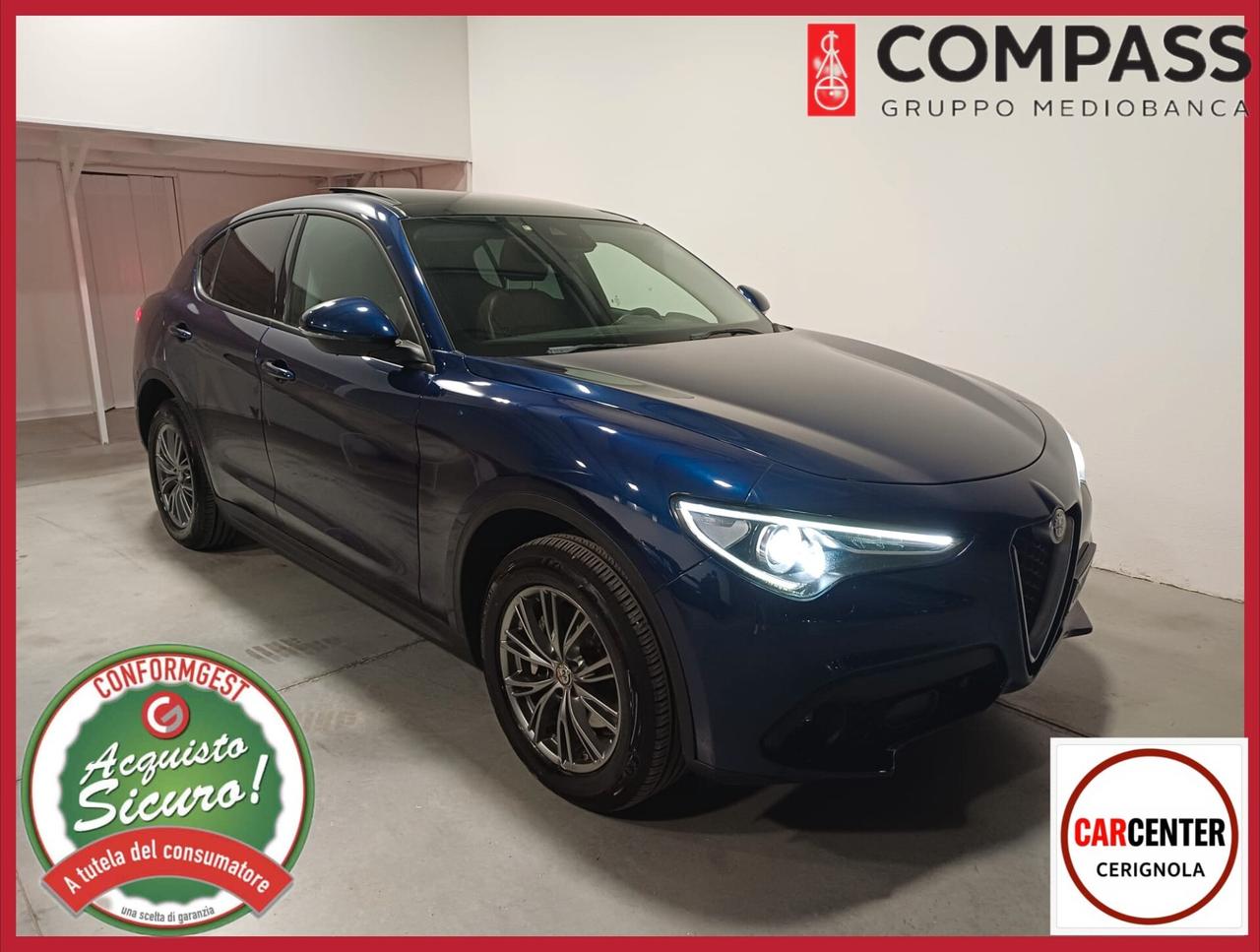 Alfa Romeo Stelvio 2.2 Turbodiesel 210 CV Q4 TETTO