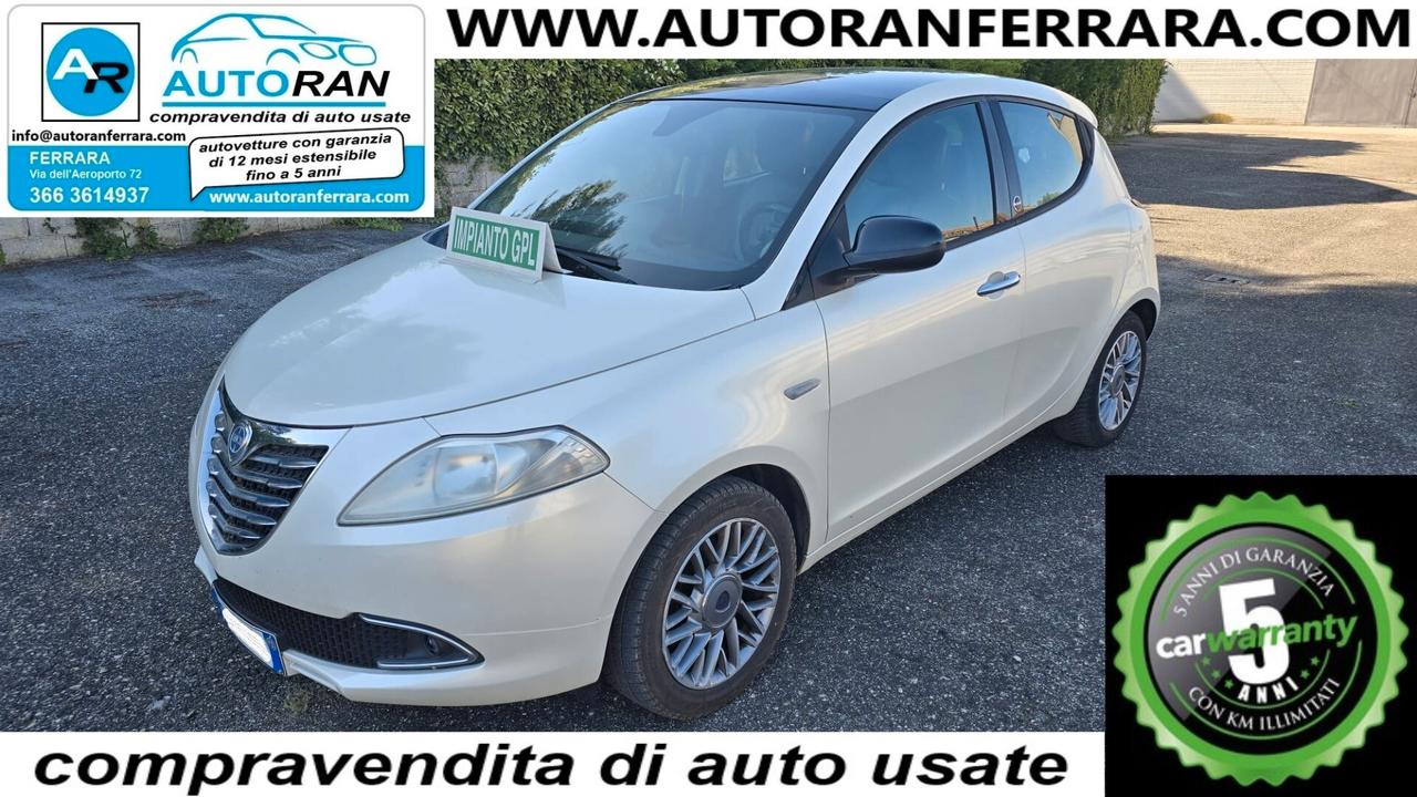 Lancia Ypsilon 1.2 69 CV 5 porte GPL Ecochic Platinum