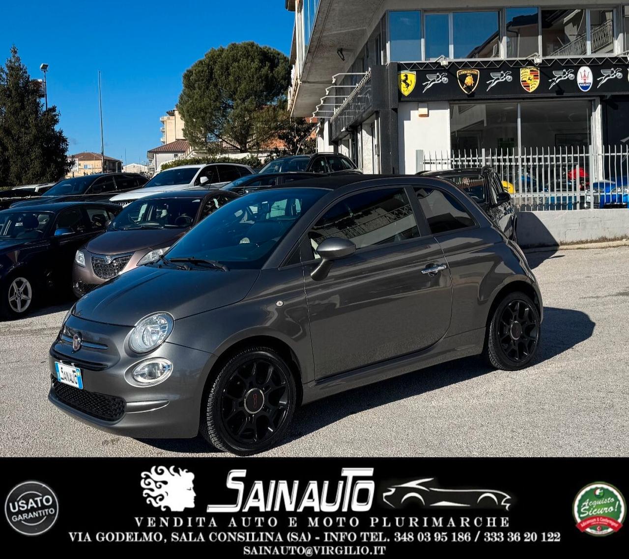 Fiat 500c 1.2 b sport garanzia