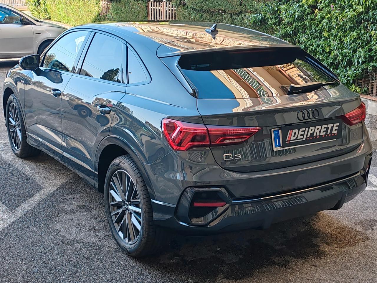 Audi Q3 Sportback S line – Tetto Panoramico – Identity Black – S tronic