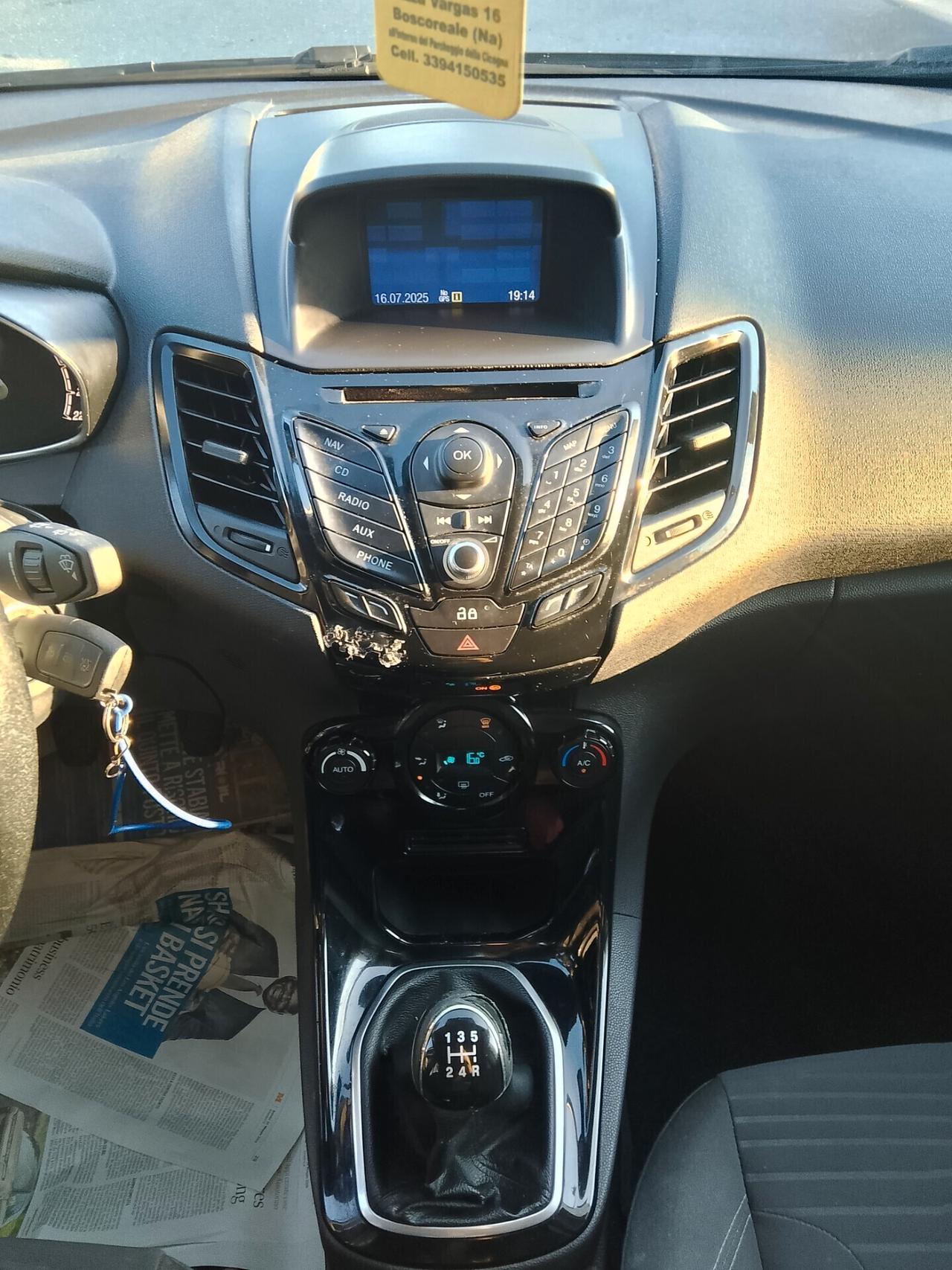 Ford Fiesta 1.4 5 porte Bz.- GPL Titanium