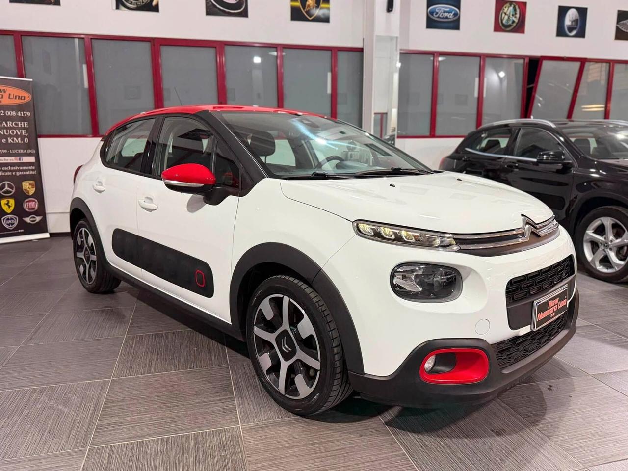 Citroen C3 5porte 1.6 Bluehdi 100cv Shine 2018