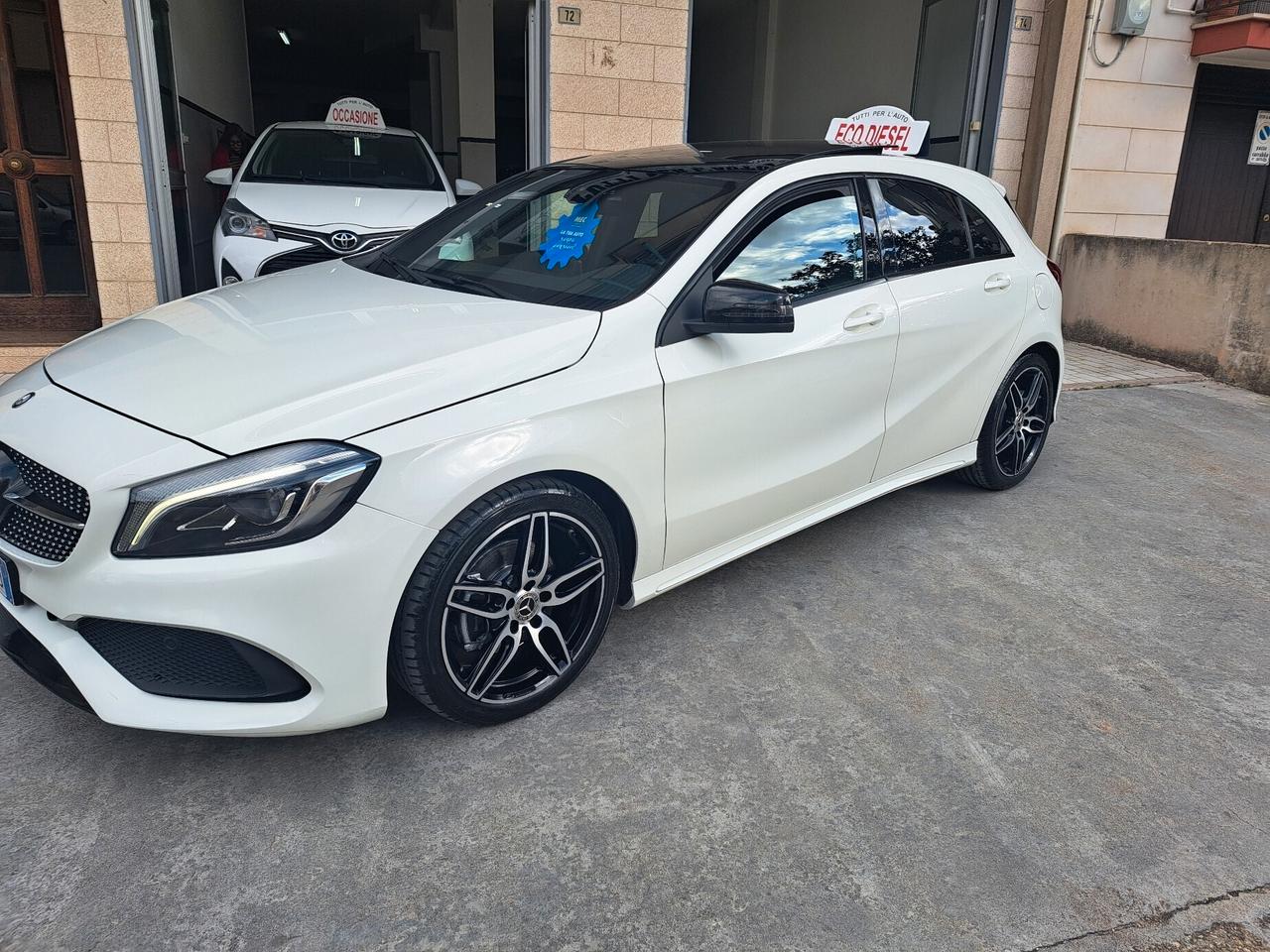 Mercedes-benz A 180 D AMG TETTO APRIBILE