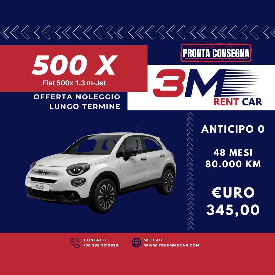 Fiat 500X - Noleggio Lungo Termine