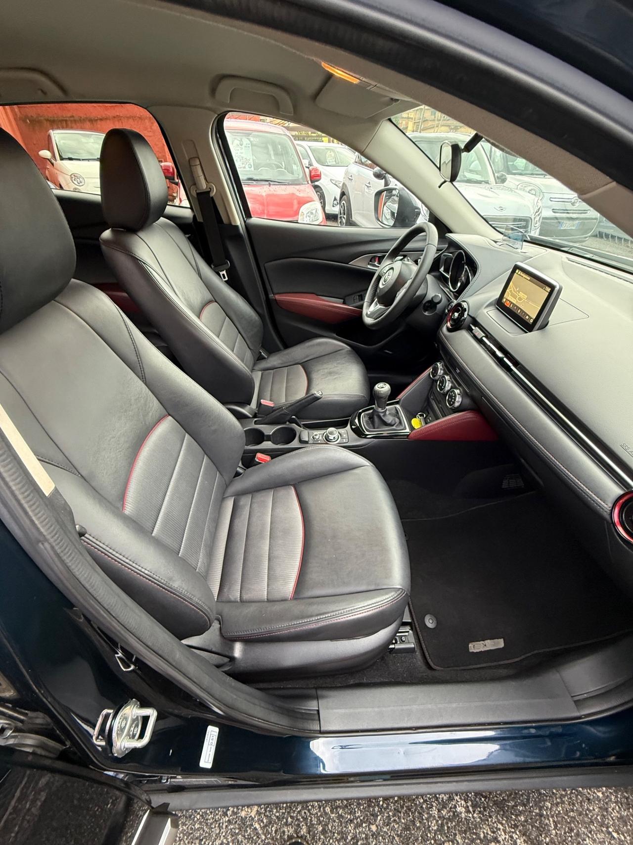 CX-3 1.5L Skyactiv-D Exceed-unipro-rate-pelle-Navi-