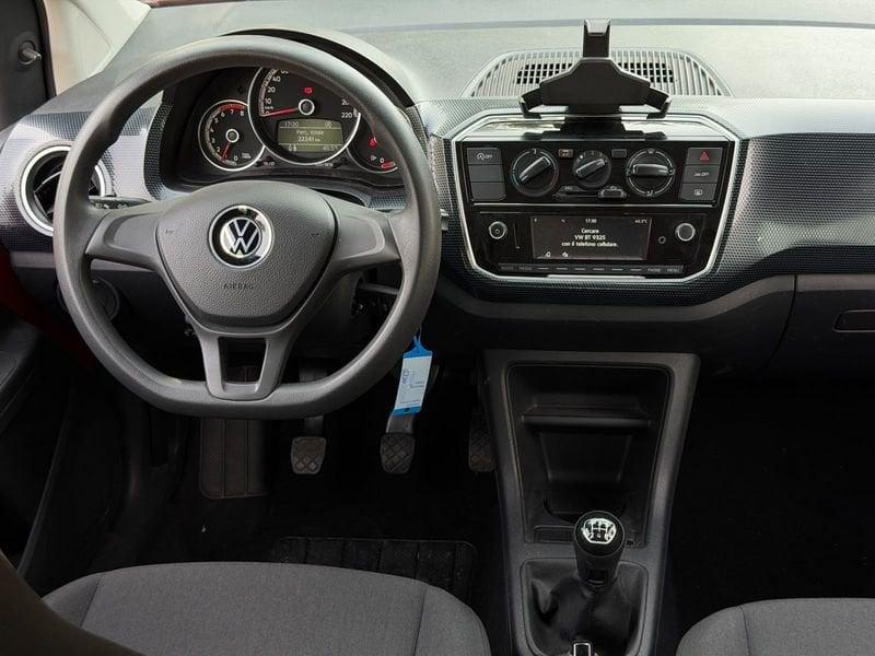 Volkswagen up! up! 5p 1.0 eco up! BENZ/METANO 68cv ROSSO TORNADO