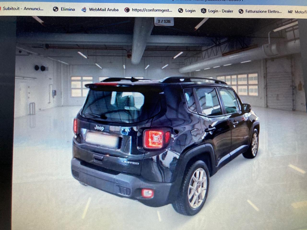 Jeep Renegade 1.6 Mjt 130 CV Limited-2022