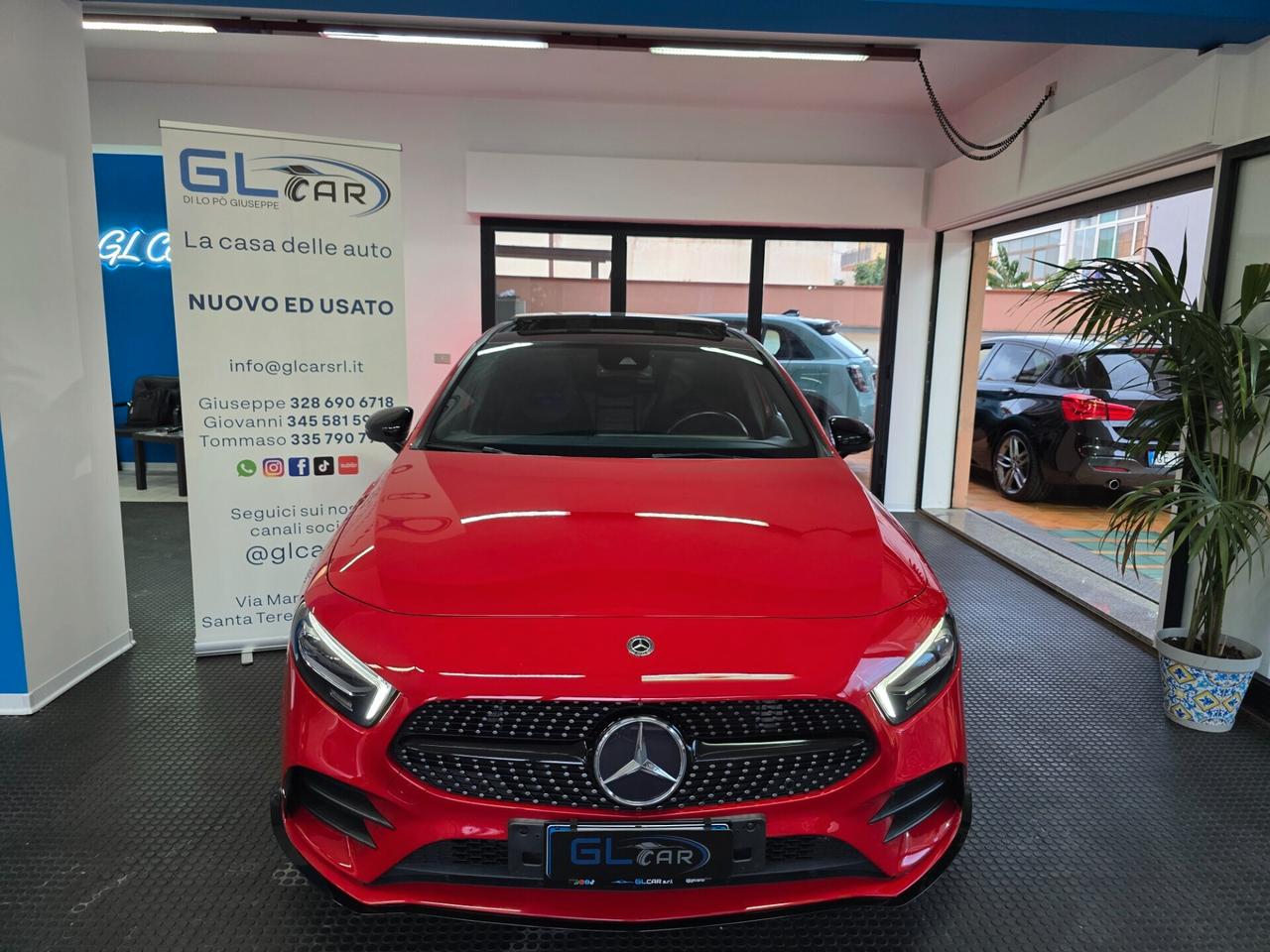 Mercedes-benz A180d Premium TETTO MBEAM FULL