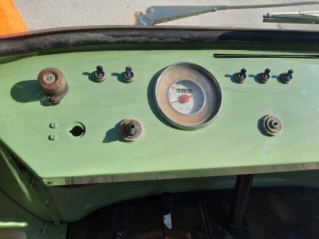 FIAT 500 DRAISINA MOTOCARRELLO NUMERO 24 SU 50 PRODOTTE