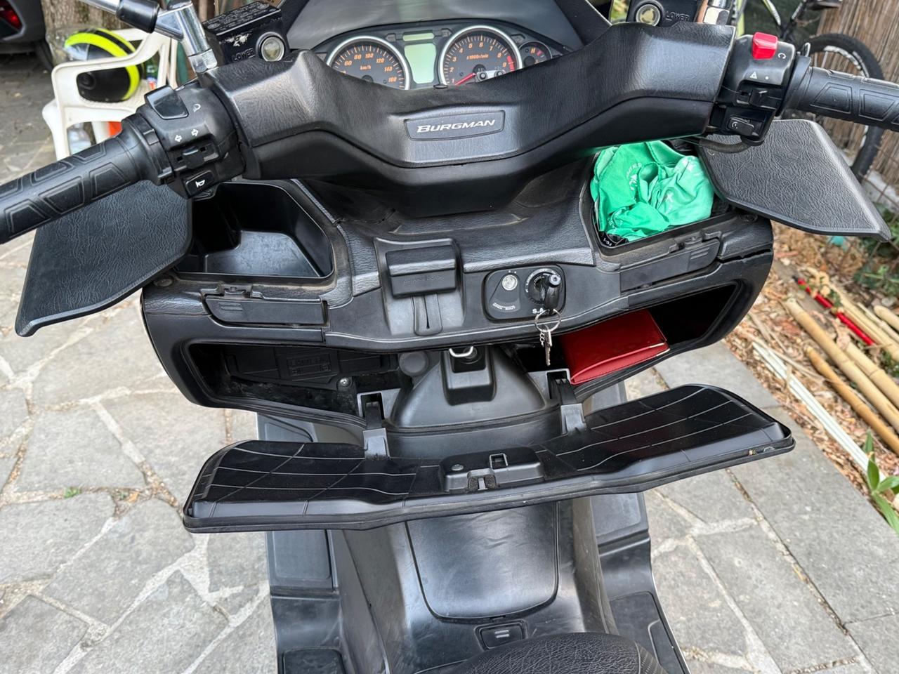 Suzuki Burgman 400 Manopole riscaldate