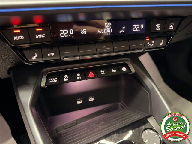 AUDI A3 SPB 35 TFSI S tronic S line PREZZO REALE