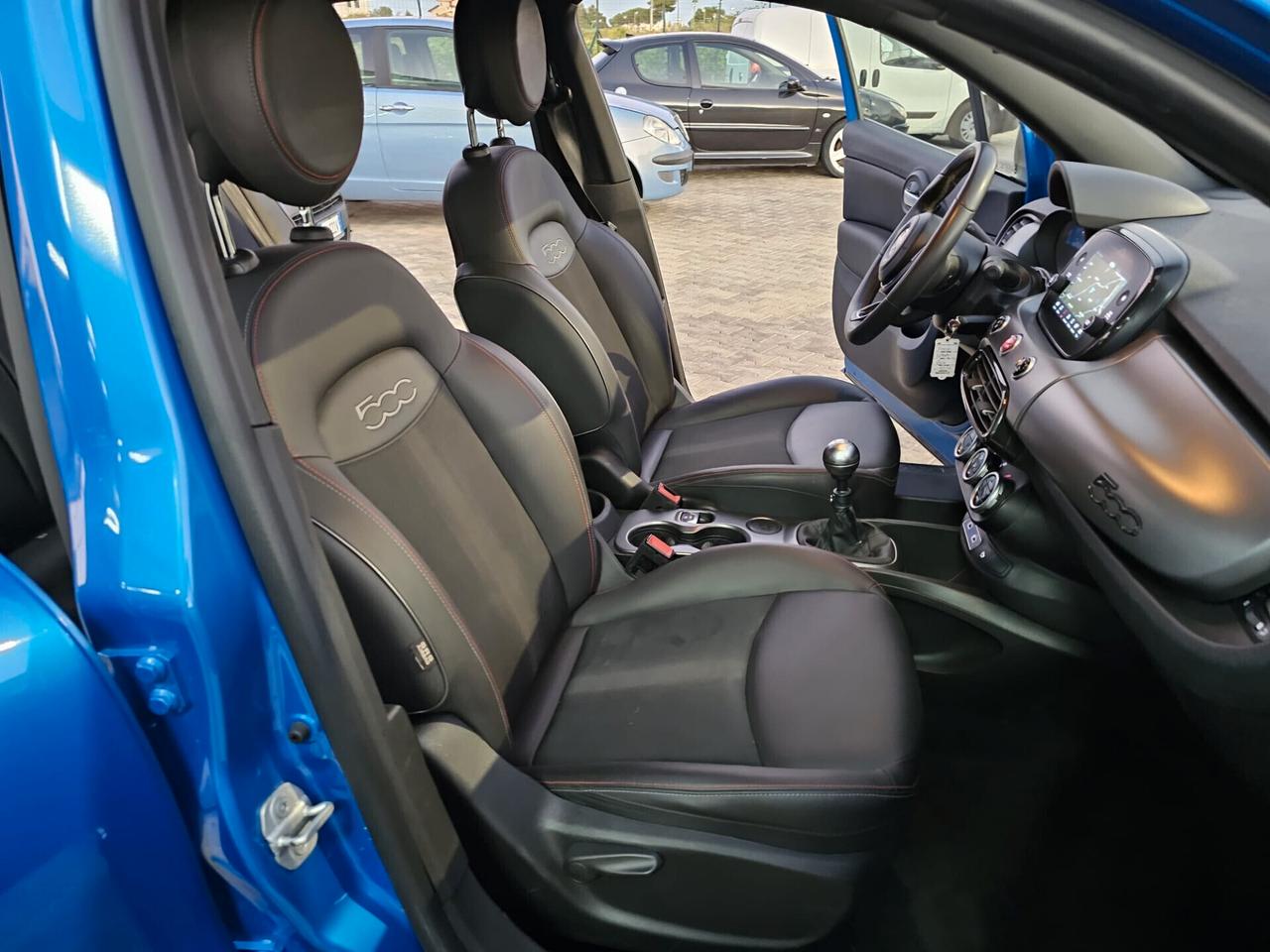 FIAT 500X 1.3 MJT 95CV SPORT PERNEOPATENTATI 09/2020
