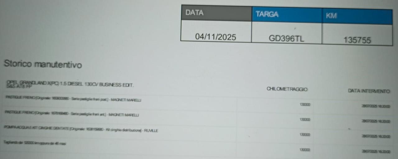 Opel Grandland X 1.5 diesel Ecotec Start&Stop Business Edition