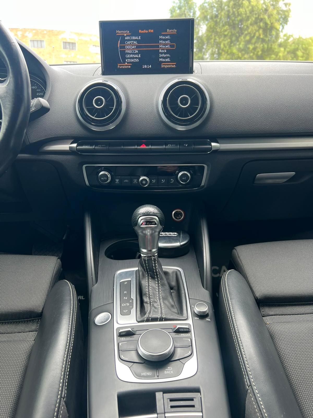 Audi A3 150 CV SLINE DSG7 PRONTA ALL'USO