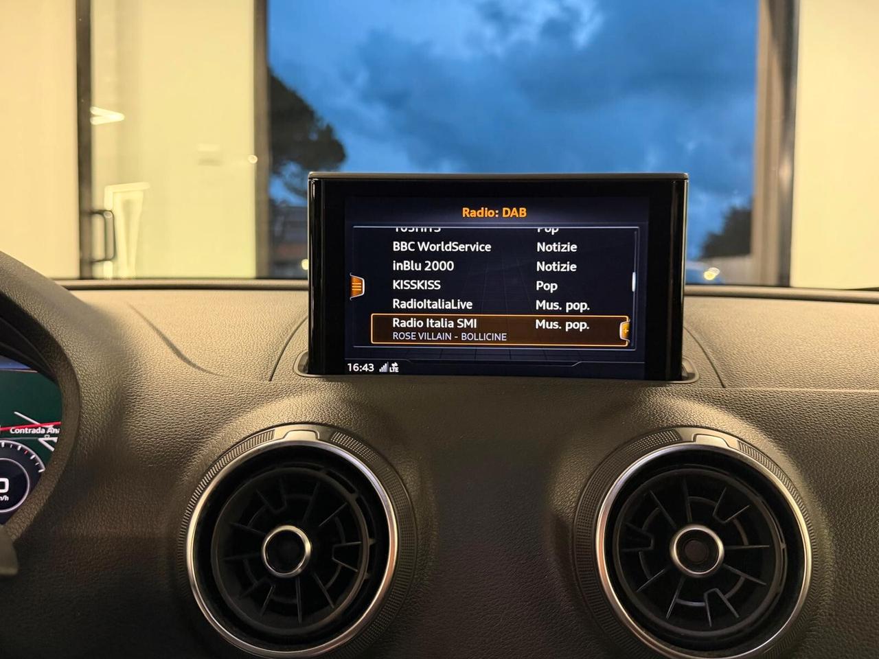 AUDI A3 SPORTBACK S-LINE 1.6 TDI 116CV NAVI CRUISE CAM ANNO 2020