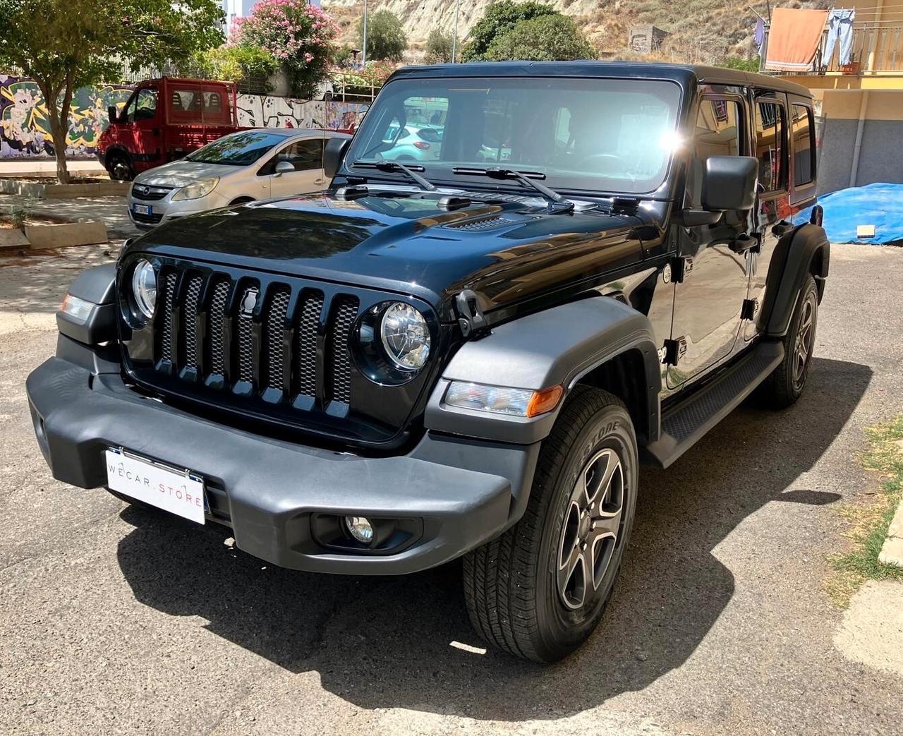 Jeep Wrangler Unlimited 2.2 Mjt II Sahara uff ITA cert