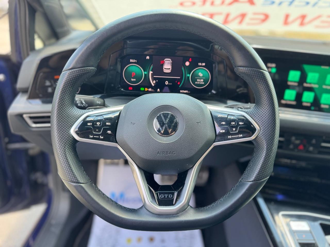 VOLKSWAGEN GOLF 8 GTD 200 CV DSG FULL IVA