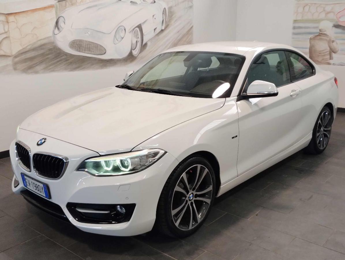 BMW 220d Sport - EURO6/b - OTTIME CONDIZIONI - TAGLIANDI BMW - GARANZIA -