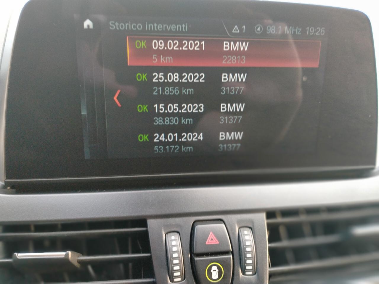 BMW 218 D GRAN TOURER XDRIVE 7 POSTI MODEL YEAR 2021 4X4 STEPTRONIC ANTIFURTO