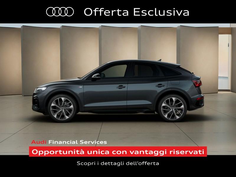 Audi Q5 sportback 55 2.0 tfsi e identity black quattro s-tronic