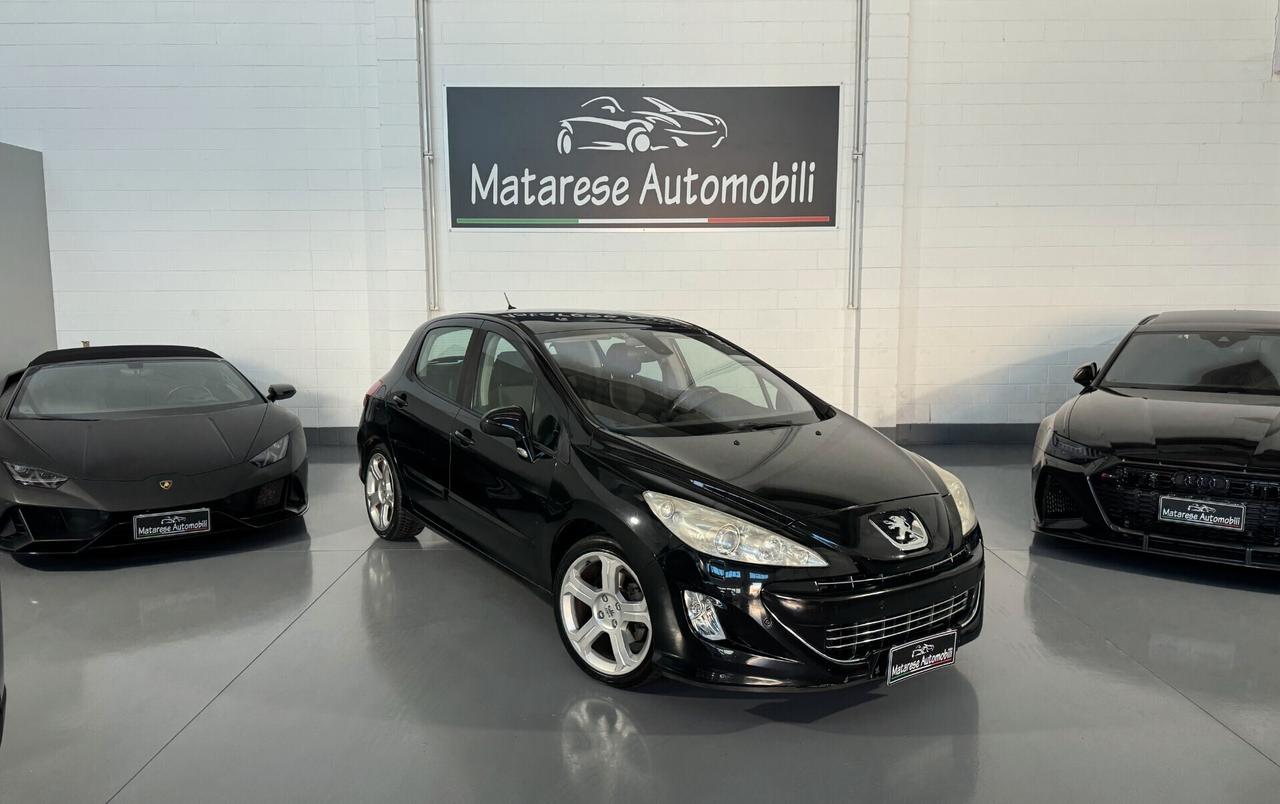 Peugeot 308 GT 1.6 THP 175CV Turbo TettoPanoramico Lane Assist
