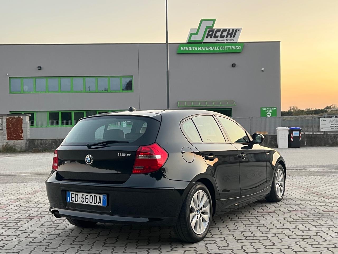 Bmw 118 118d cat 5 porte Attiva DPF