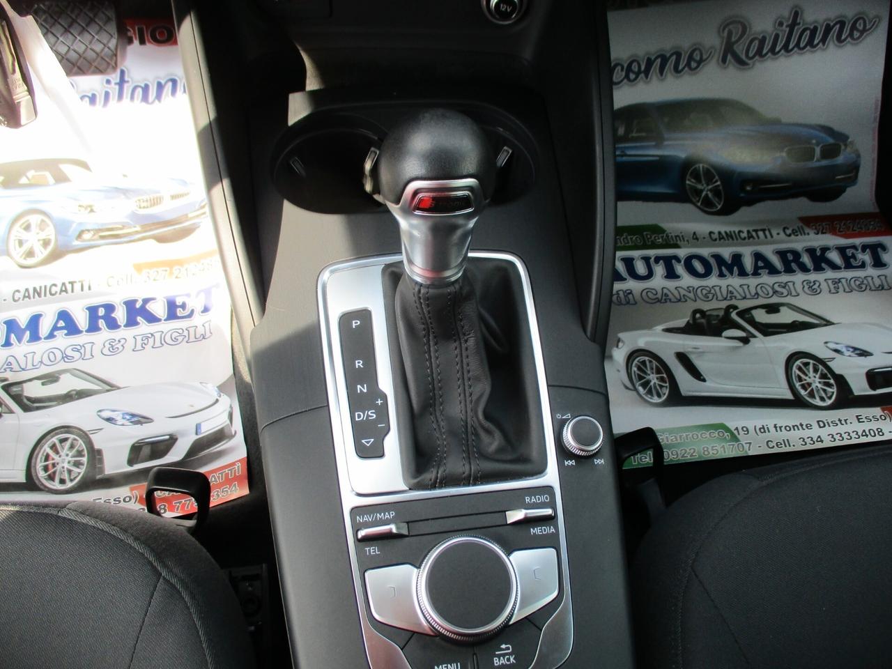 Audi A3 SPB 2.O TDI S tronic PARI AL NUOVO 2020