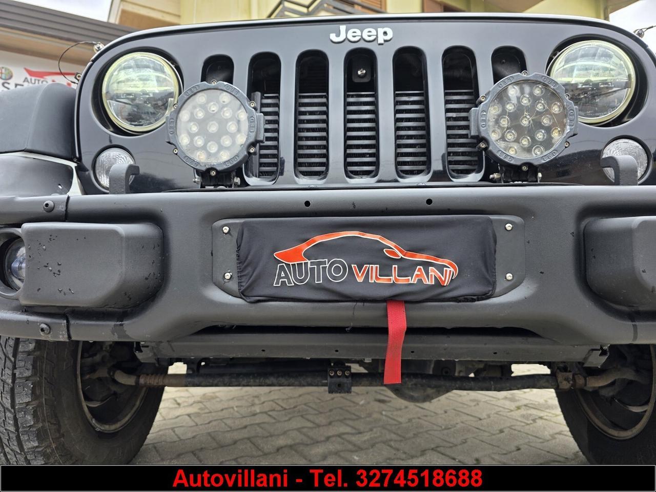 Jeep Wrangler 2.8 CRD 200cv - GANCIO TRAINO