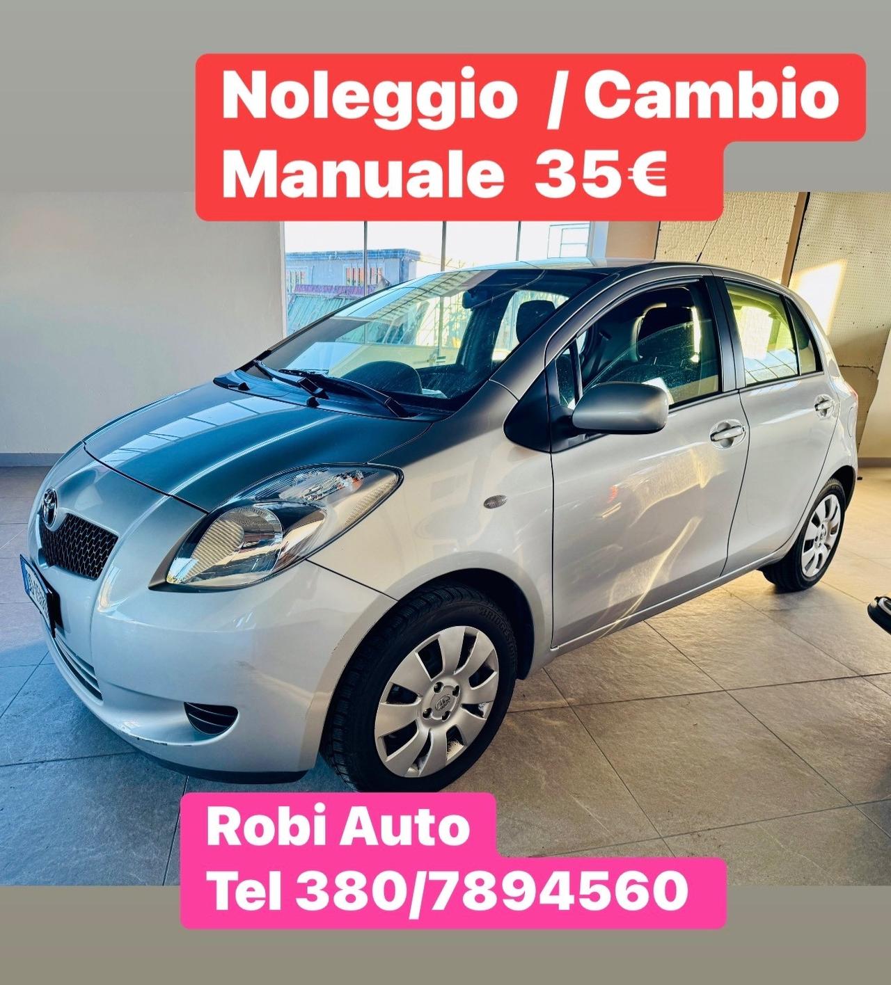 Toyota Yaris 1.0 5 porte NOLEGGIO/ SOSTITUTIVA
