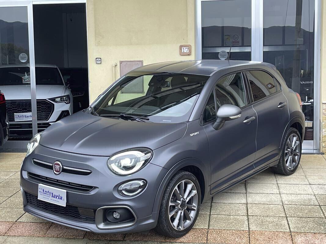 Fiat 500X 1.6 MultiJet 130 CV Sport Fari Full LED, Retrocamera, Navigatore, Cerchi 18, Grigio opaco
