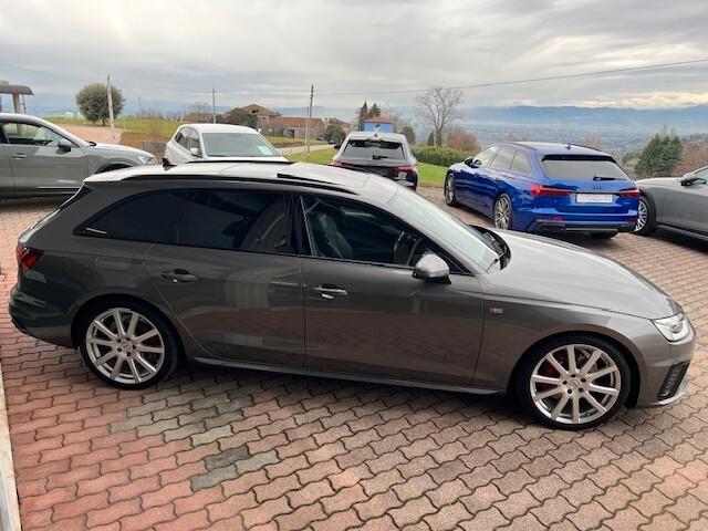 Audi A4 Avant 40 tdi Q. s-tronic, S-line, Tetto, Gancio